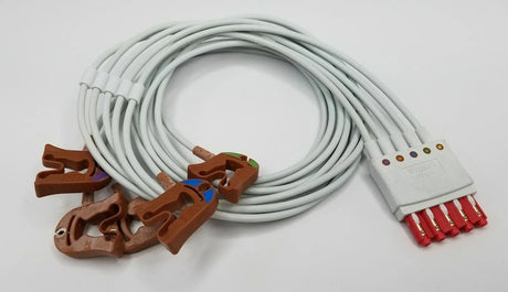 Philips M1976A 5 Lead Single Pin ECG Leadwires (New) Primis Medical