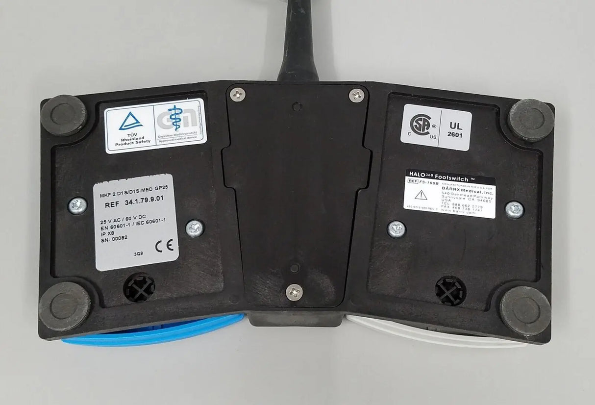 Barrx Medical FS-100B HALO 360 2-Pedal Footswitch Barrx Medical