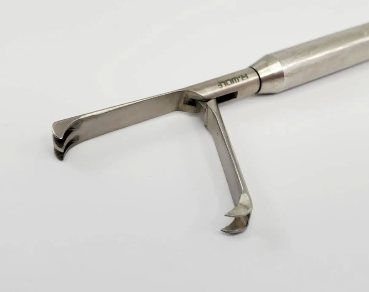 Richard Wolf 8395.204 Grasping Forceps Single Action 2/3 Claws & Ratchet Handle 19-5/8" Richard Wolf