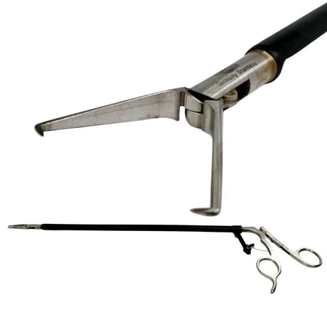 Elmed 52102-45A 10mm Schroeder Tenaculum Grasping Dissecting Forceps 18-1/4" Elmed