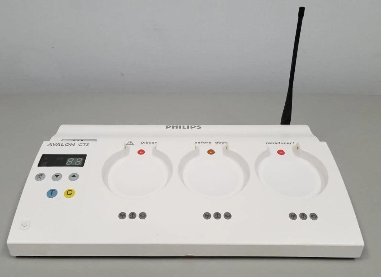 Philips M2720A Avalon CTS Base Station Bio Med Certified Philips