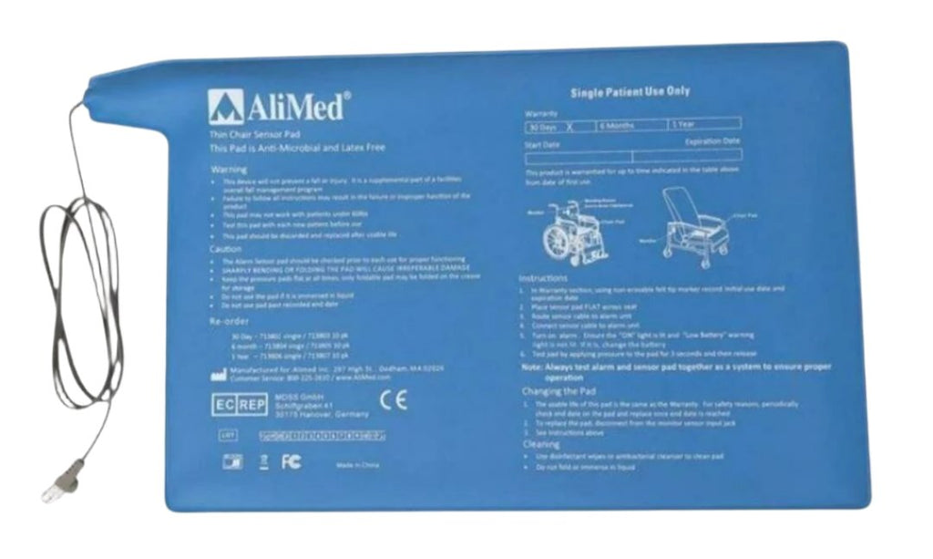 Alimed 713820 Corded Pressure Sensor Pad 10" x 15" 5 Pack (N)