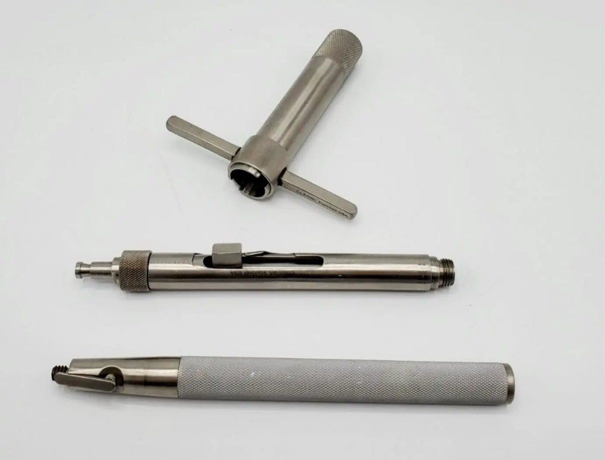 Codman Cranial Drill Bore Orthopedic Instrument Set Codman