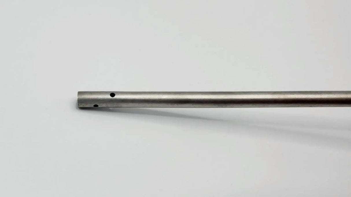 Aesculap GF320R Suction Irrigation Tube w/ Finger Valve Luer-Lock 15-3/4" Aesculap