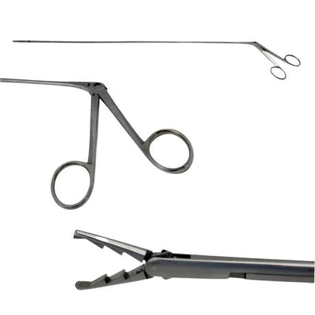 V. Mueller BE-2471 Kahler Bronchial Grasping Forceps 2mm ENT Alligator Style V. Mueller