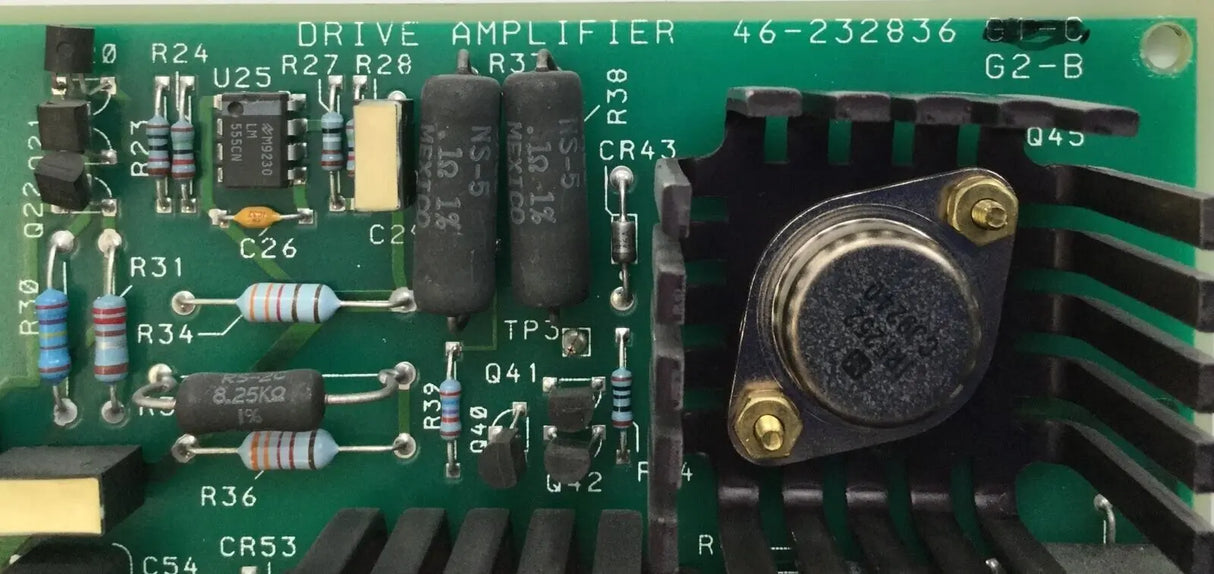 GE AMX 4 + Portable X-Ray 46-232836 Drive Amplifier Board GE