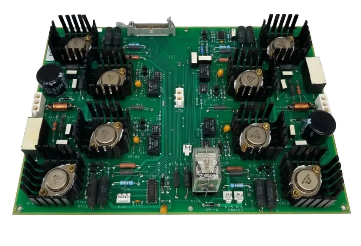 GE 46-232836 G2-B Driver Amplifier Board from an AMX 4 Portable X-Ray GE