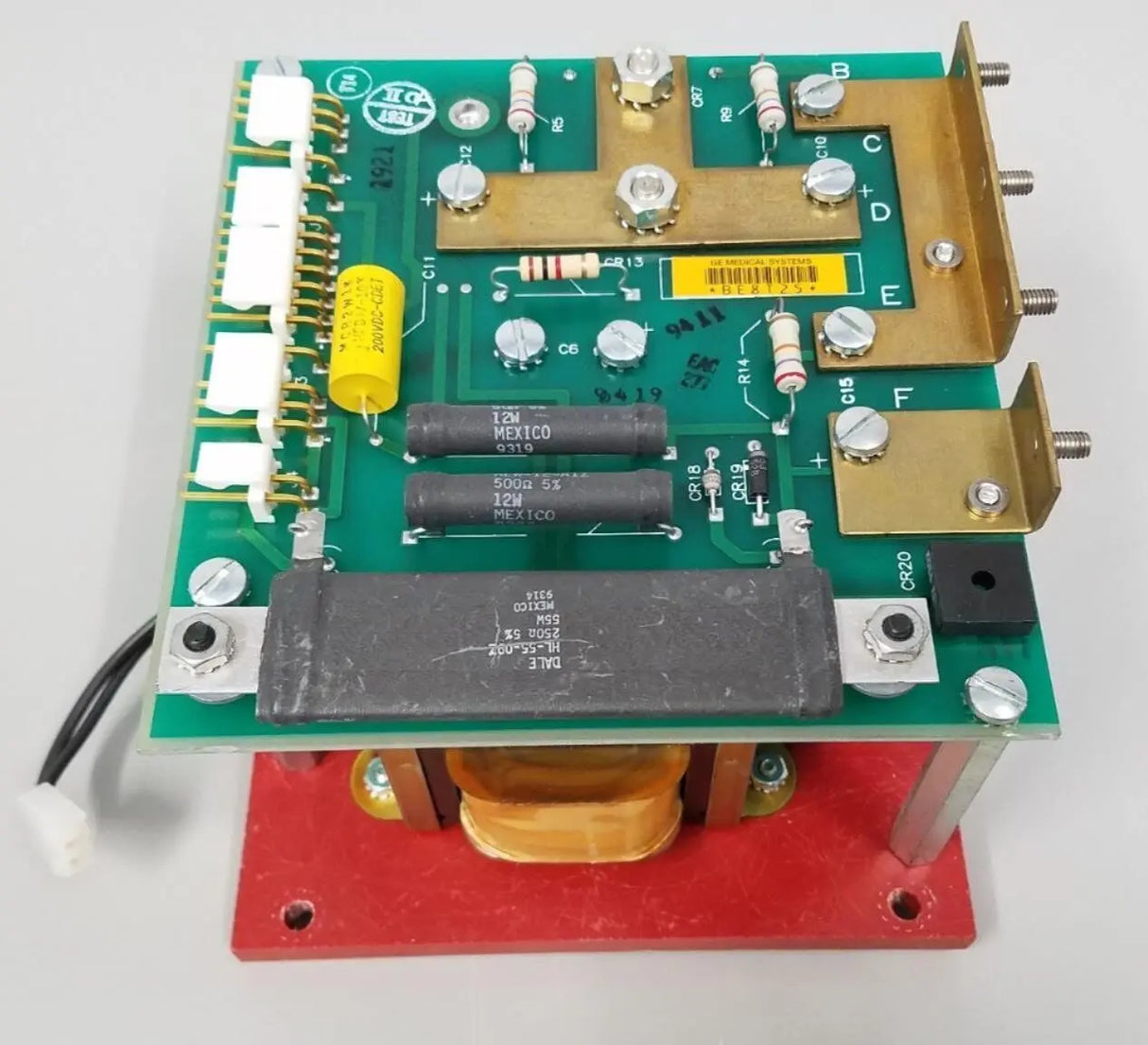 GE 46-303861P1 Rev 0 Capacitor Module Primis Medical