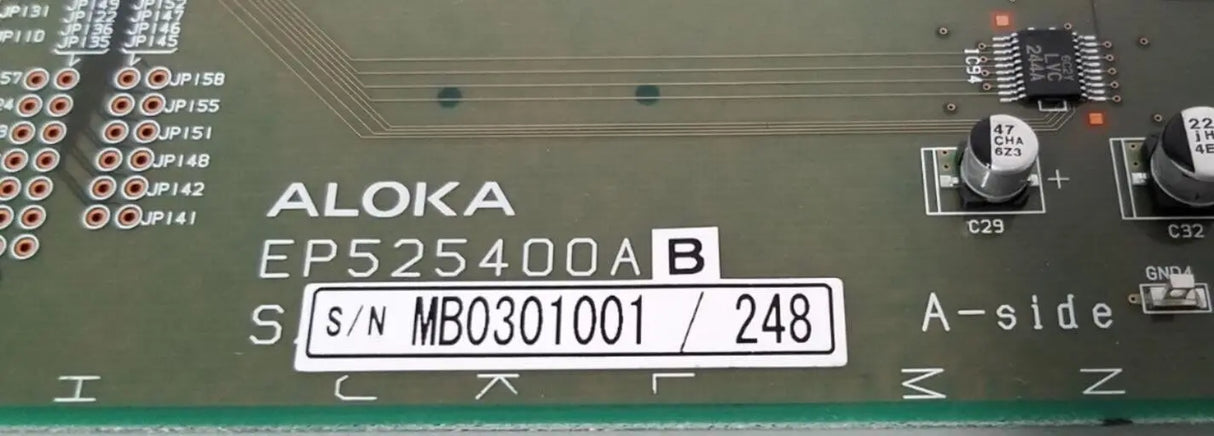 Aloka SSD-a5 Ultrasound PCB Board EP525400AB Aloka