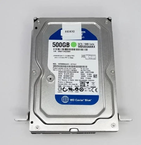 Philips IU22 Ultrasound Western Digital 500GB WD5000AAKX-221CA1 Hard Drive Philips