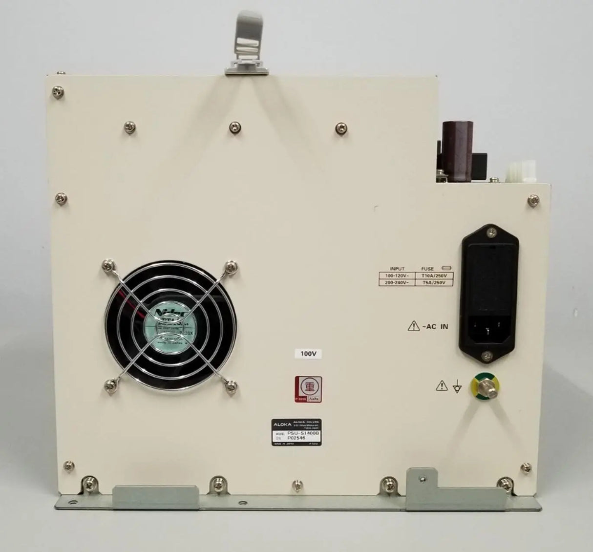 Aloka PSU-S1400B Power Supply for SSD-1400 Ultrasound Machine Primis Medical