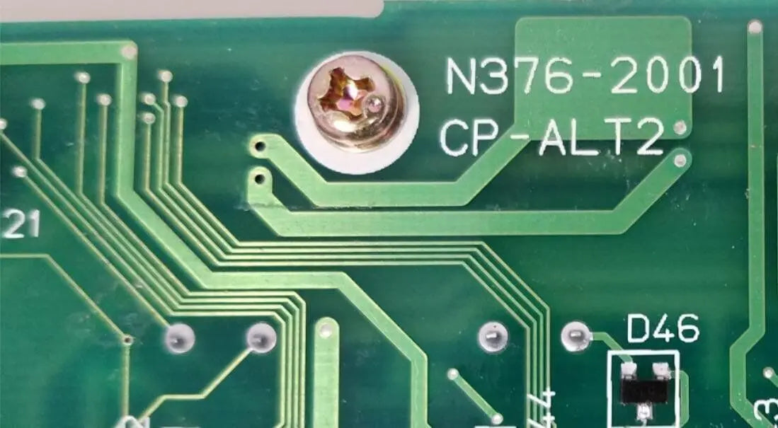 Aloka N376-2001 User Interface CP-ALT2 from SSD-1400 Ultrasound Aloka