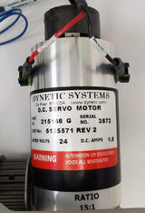 Dynetic 215146G Rev 2 Systems DC Servo Motor Primis Medical