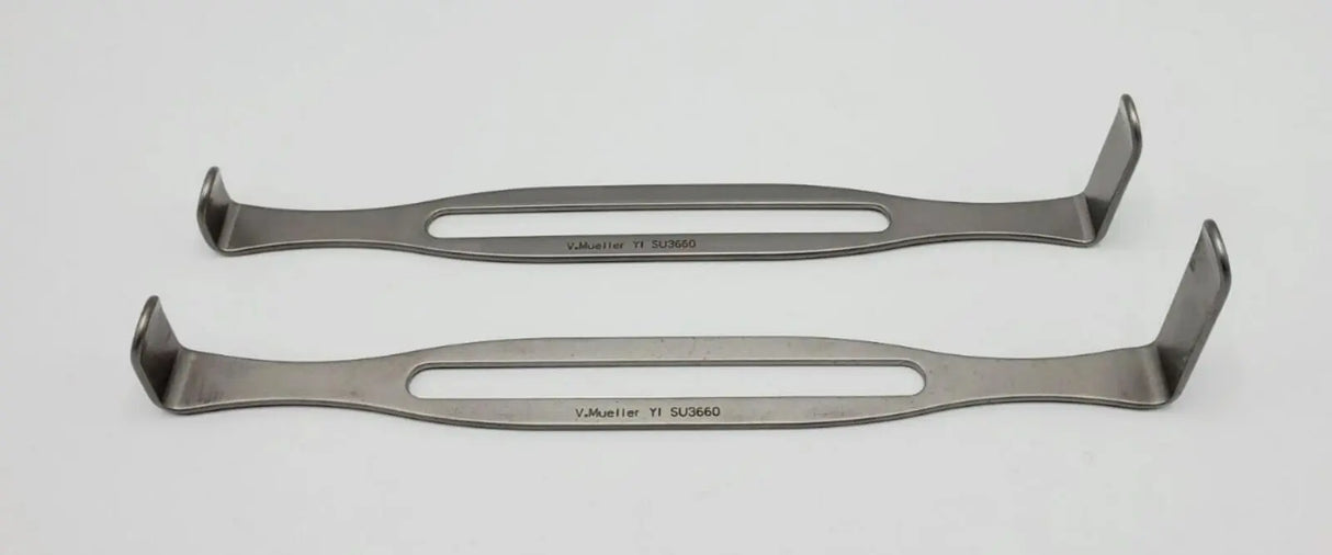 V. Mueller SU3660 Army Navy Retractor Set of 2 8" V. Mueller