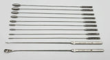 Aesculap Bakes Dilators and Scoops Set of 11 Excellent Condition Aesculap