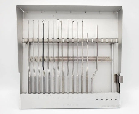 V. Mueller Rhoton Trans-Sphenoidal 14-Piece Instrument Set and Case Neurology Primis Medical