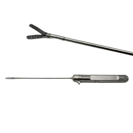 Acufex USA 011000 Grasper Cigar Handle Curved Laparoscopy 9-3/4" Acufex