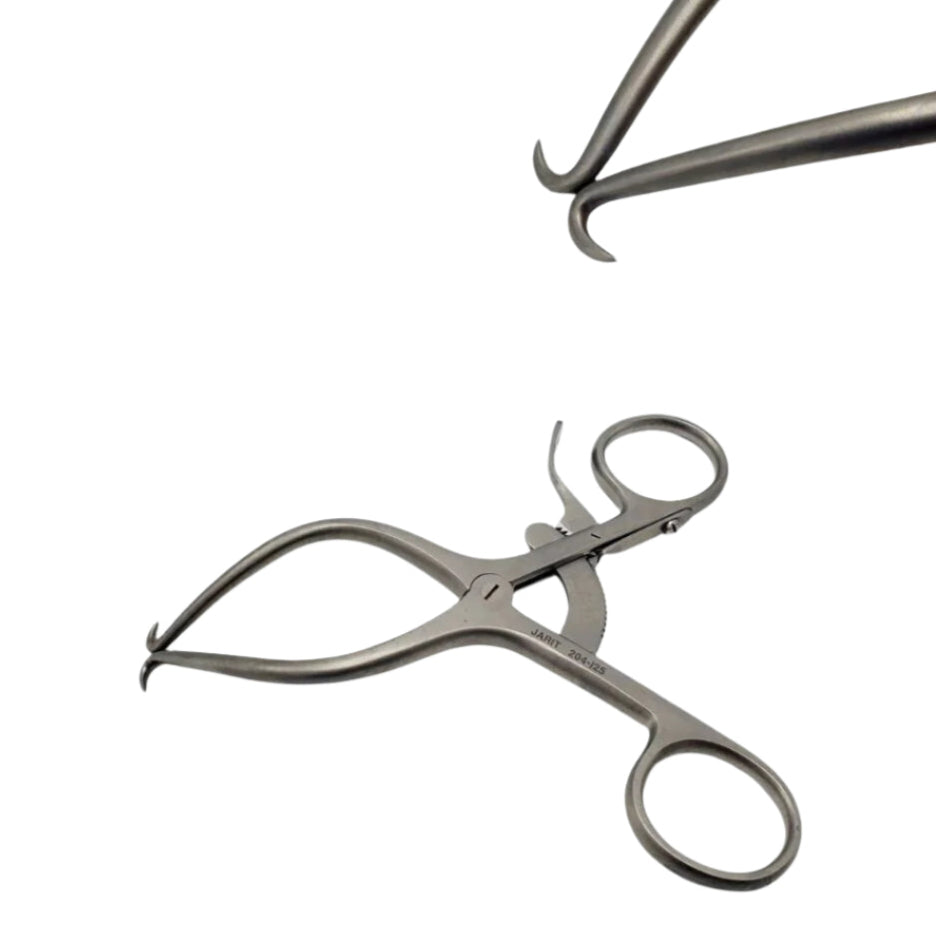 Jarit 204-125 Gelpi Perineal Retractor 9.6mm Curved 5-1/2"