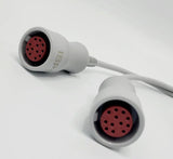 Mindray IM2204 Double-Ended Y-Type IBP Extension Cable 3Ft Mindray