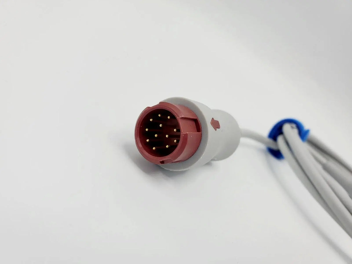 Mindray IM2204 Double-Ended Y-Type IBP Extension Cable 3Ft Mindray