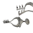 Jarit 290-101 Jansen Retractor 13mm Deep 3 x 3 Blunt Prongs 3" Jarit