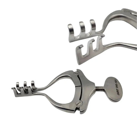 Jarit 290-101 Jansen Retractor 13mm Deep 3 x 3 Blunt Prongs 3" Jarit