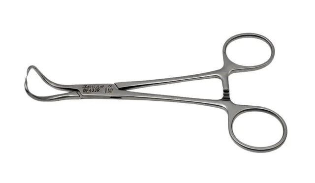 Aesculap BF433R Backhaus Towel Clamp 5-1/4" Excellent Condition Primis Medical