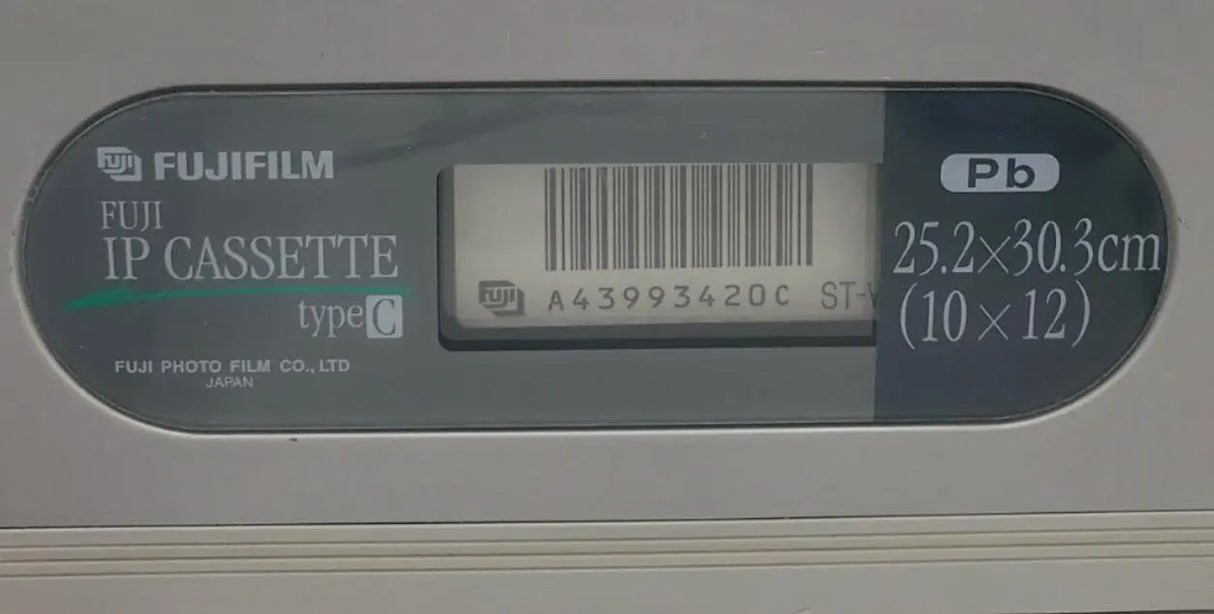 Fujifilm 10 x 12 IP Cassette Type C with Imaging Plate PB Primis Medical