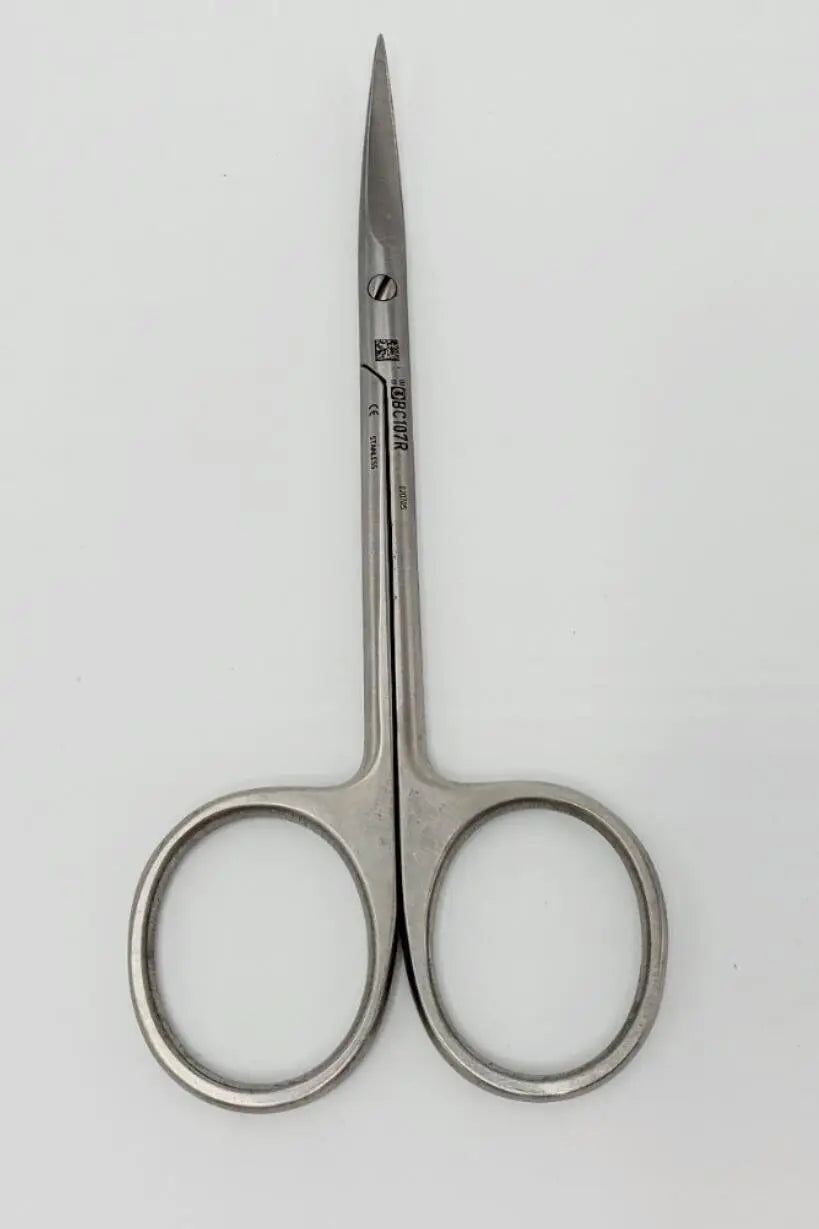Aesculap BC107R Iris Scissors S/S CVD Round Ophthalmology  4-1/2" Aesculap