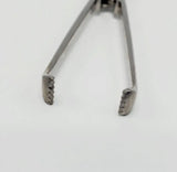 Jarit 135-110 Allis Tissue Forceps 5 x 6 Teeth Straight 7-1/2" Jarit