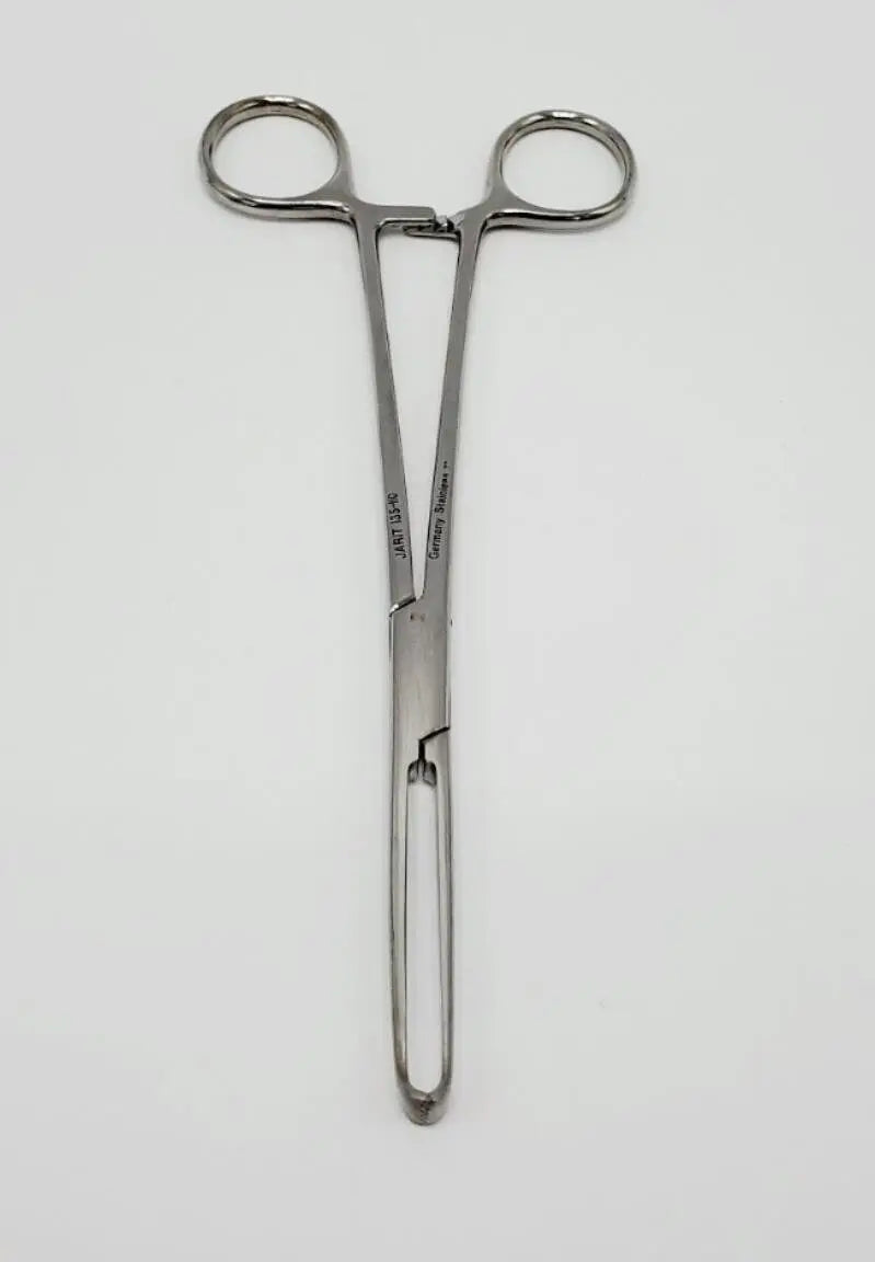 Jarit 135-110 Allis Tissue Forceps 5 x 6 Teeth Straight 7-1/2" Jarit