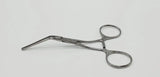 Jarit 320-185 DeBakey Bulldog Clamp Ring Handle Curved Shanks 45° Angled Jaws 5" Jarit