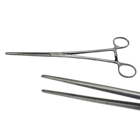 V. Mueller GL3201 Rochester Pean Forceps Serrated Straight 10" V. Mueller