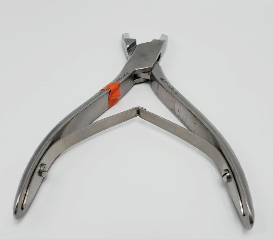 Jarit 230-330 Forceps Liston Bone Cutting 24mm Jaws Straight Orthopedic 5-5/8" Jarit