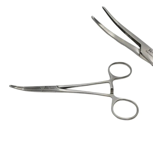 Konig MDS1224114 Kelly Forceps Artery Curved 5-5/8" Konig