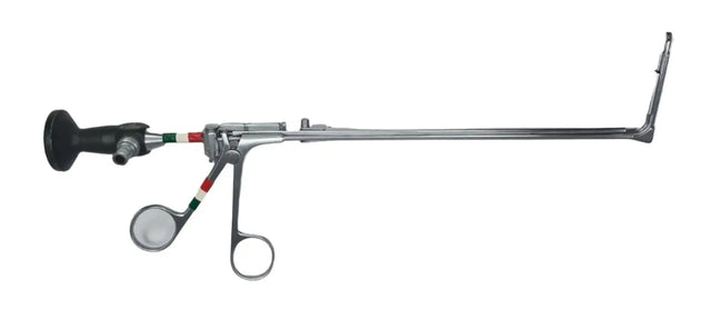 Karl Storz 28020A Nephroscope Hopkins 0° Right Angle Bend w/ 28020F Forceps Karl Storz