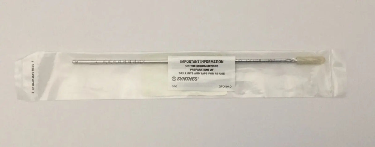 Synthes 357.407 Orthopedic 4.0mm Three Fluted Quick Connect Dill Bit #3 Synthes