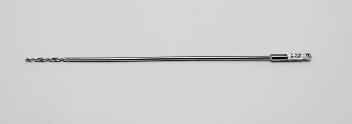 Zimmer 4807-180-25 Drill Bit 02.5 mm Orthopedic 7-1/8" NEW Primis Medical