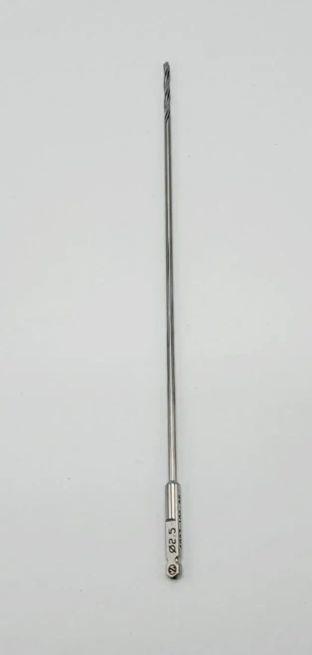 Zimmer 4807-180-25 Drill Bit 02.5 mm Orthopedic 7-1/8" NEW Primis Medical