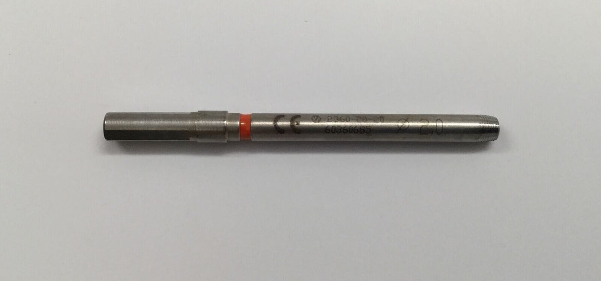 Zimmer 2360-20-20 2.0mm Prosthesis Implantation Positioning Standard Cannula Orthopedic