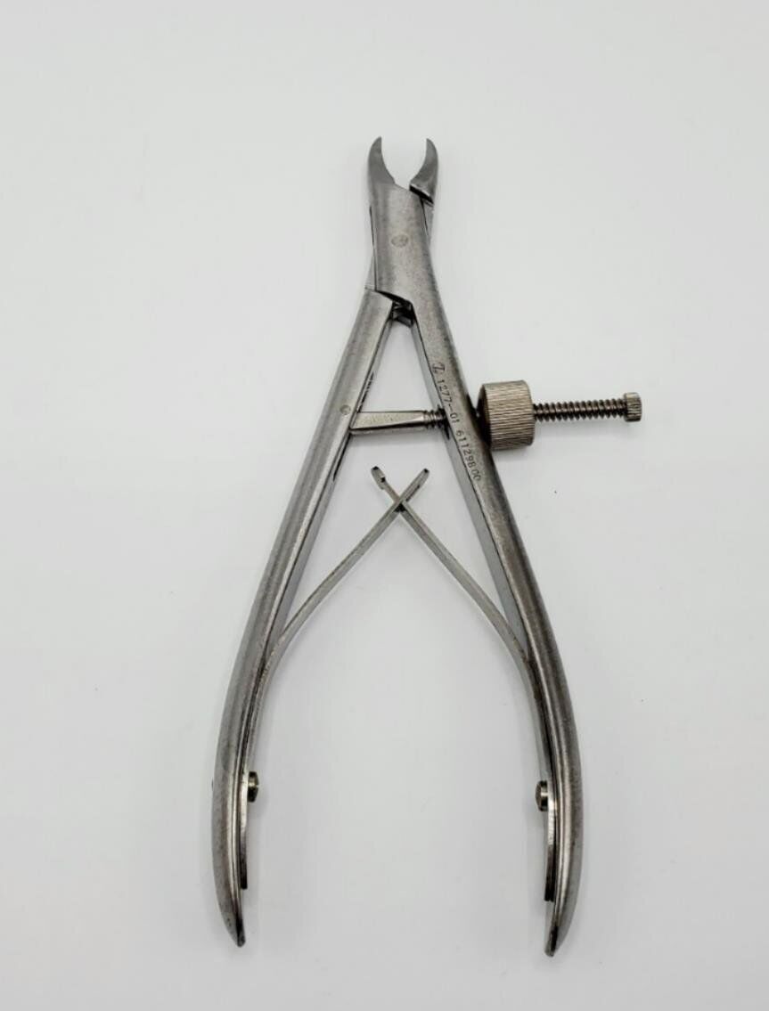 Zimmer 1277-01 Harrington C-Washer Clincher Locking Forceps 6-3/4"