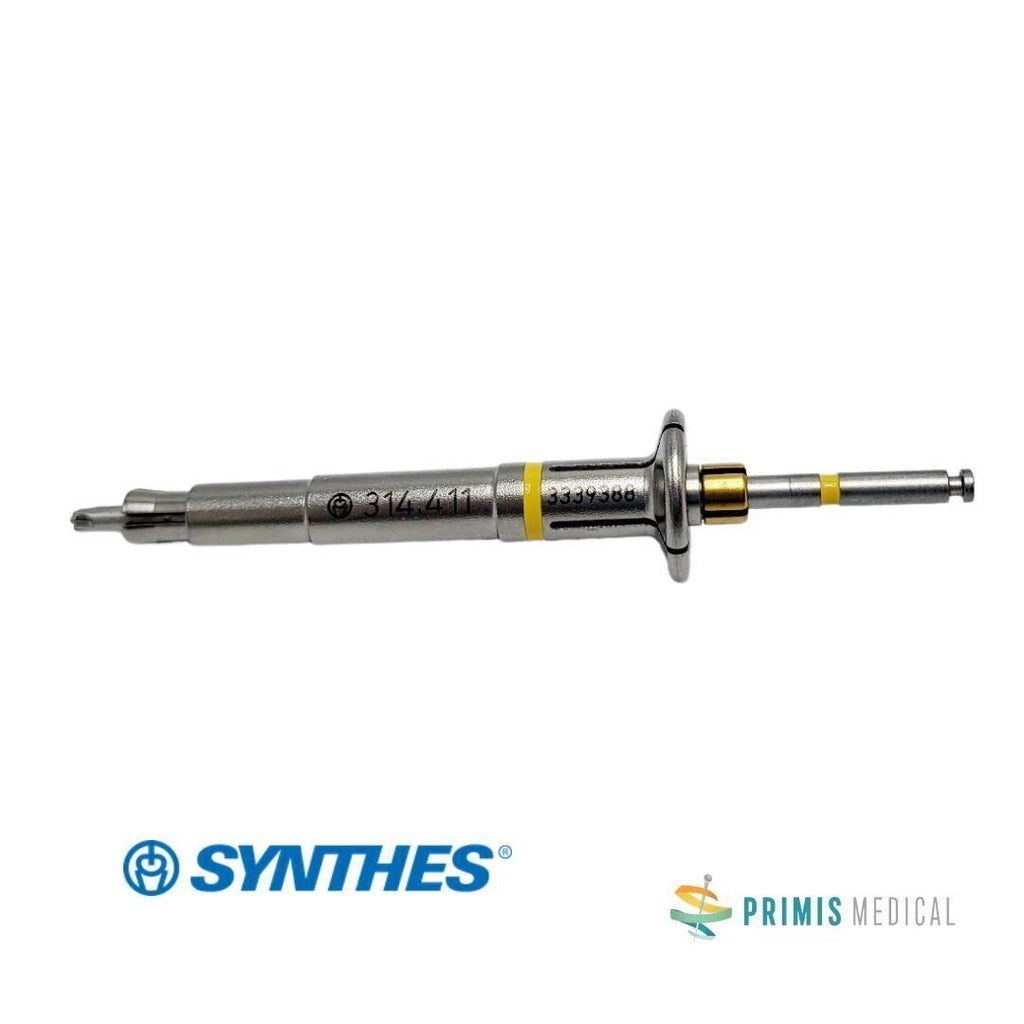 Synthes 314.411 Cruciform Driver Blade w/ Holding Sleeve for 1.3 Orthopedic TEST