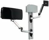 Ergotron 45-253-026 LX Wall Mount System with a Small CPU Holder Ergotron