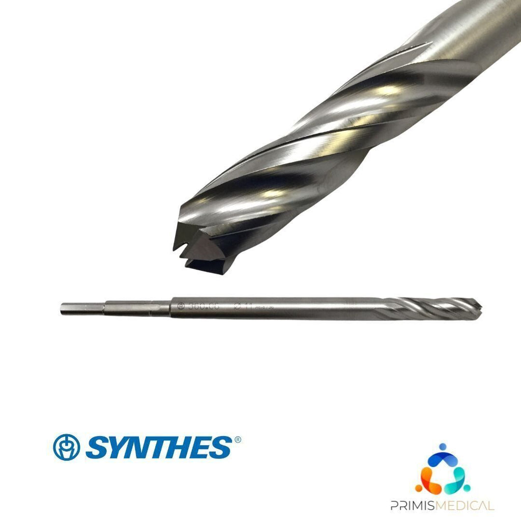 Synthes 360.06 Cannulated Surgical Drill Bit 11mm