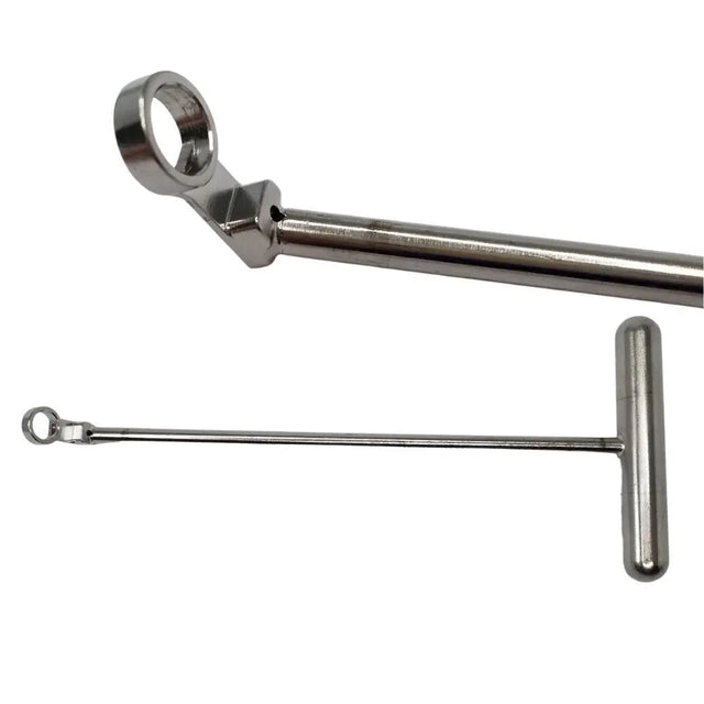 Zimmer 00-4309-043-00 Trabecular Metal Reverse Base Plate Drill Guide Size 1 Orthopedic 7" Zimmer
