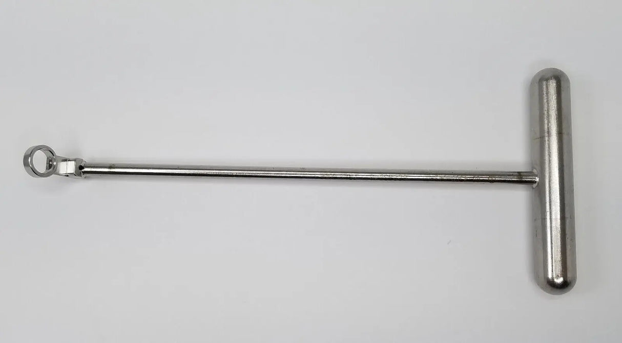 Zimmer 00-4309-043-00 Trabecular Metal Reverse Base Plate Drill Guide Size 1 Orthopedic 7" Zimmer