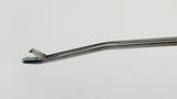 Acufex 012042 Basket Punch Scoop Forceps 1.3mm Upbiter Curved Left 9" Acufex