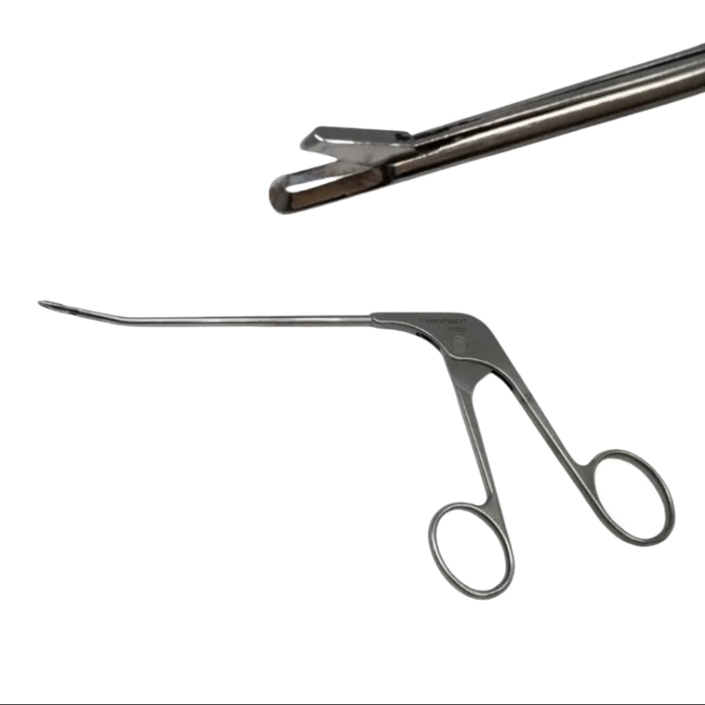 Acufex 012031 Arthroscopy 1.3mm Upswept Basket Scoop Punch Forceps 8-1/2"