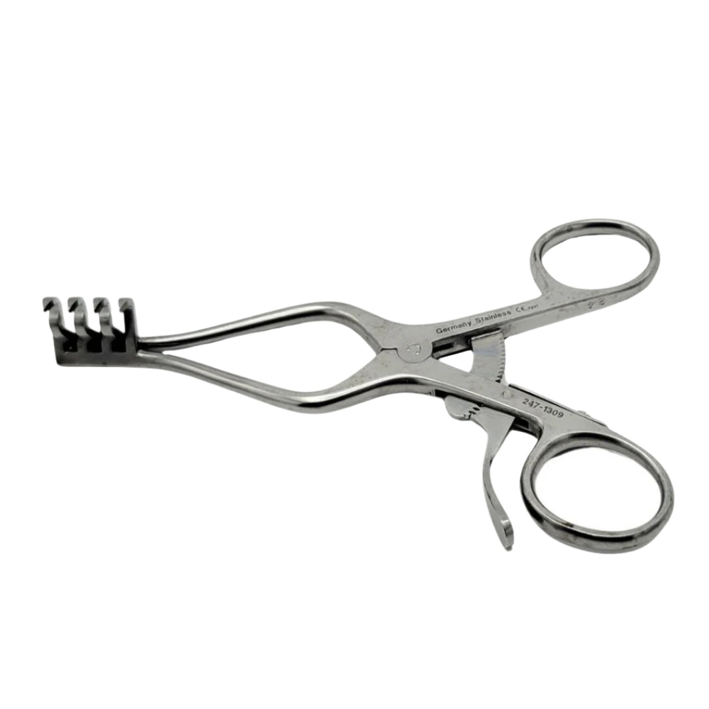 Jarit 204150 Weitlaner Retractor 3 x 4 Teeth Sharp 5-1/2"