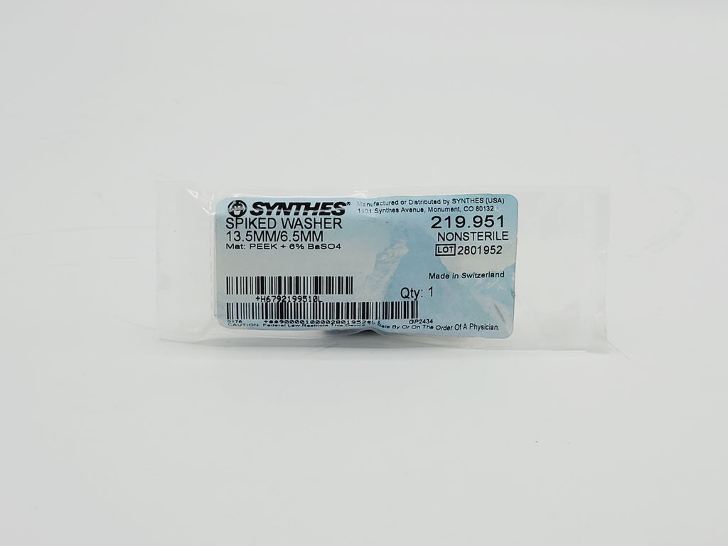 Synthes 219.951 Spiked Washer 13.5mm/6.5mm